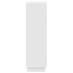 vidaXL Bureau Blanc 71.5 x 31.5 x 106.5 cm Bois d'ingénierie