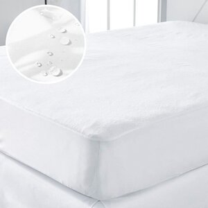 Protège Matelas 160 x 200 cm Imperméable A Bouillir