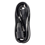 Prolongateur qualité HO3VVH2F 2x 0.75 prise 6A Noir 3m - Zenitech