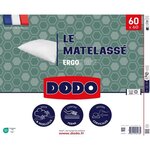 Oreiller Le Matelassé - 60 x 60 cm - Soutien ferme - Taie déhoussable