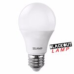 Ampoule e27 led 8w 220v a60 220° anti-blackout - blanc chaud 2300k - 3500k - silamp