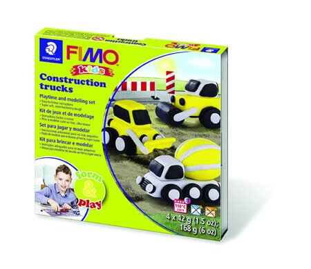 Kit Fimo Kids Camion de Construction 8034 30 Ly