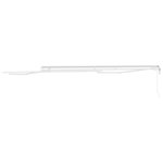 vidaXL Auvent Blanc 4 × 3 5 m Métal