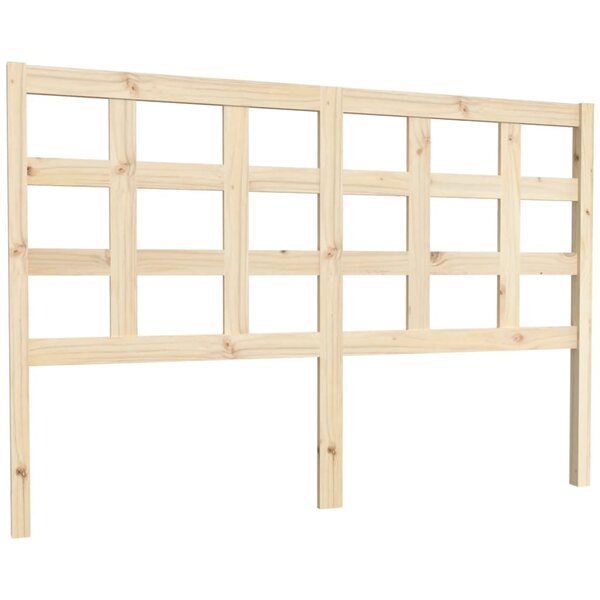vidaXL Tête de lit 145 5x4x100 cm Bois massif de pin