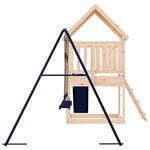 vidaXL Aire de jeux d'extérieur bois de pin massif