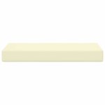 vidaXL Coussin de Siège d'Extérieur Crème 80 x 40 x 8 cm