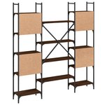 vidaXL Bibliothèque chêne marron 155 5x24x166 5 cm bois d'ingénierie