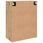 vidaXL Meuble mural Marron 69 5 x 34 x 90 cm Bois d'ingénierie