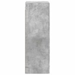 vidaXL Cabinet de Salle de Bain Mural Gris béton 33 x 34 5 x 60 cm