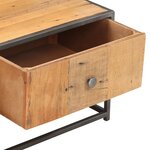 vidaXL Table basse 90 x 50 x 35 cm Bois de récupération massif