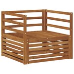 vidaXL 2 Pièce Canapé d’extérieur Naturel