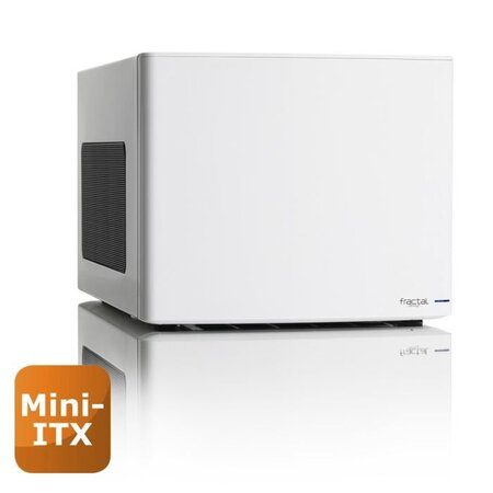 FRACTAL DESIGN BOITIER PC Node 304 - Blanc - Format Mini ITX (FD-CA-NODE-304-WH)