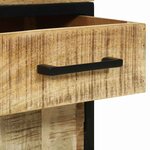 vidaXL Buffet Marron 70 x 35 x 70 cm Bois de manguier massif