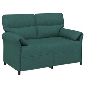 vidaXL Canapé 100 polyester cadre en métal MDF Contreplaqué