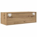 vidaXL Meuble TV 2 Pièces chêne artisanal 80x31x25 5 cm bois d'ingénierie