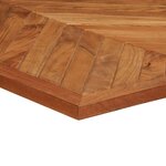 vidaXL Table à manger 160x80x75 cm bois massif d'acacia
