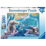Puzzle 300 p XXL - Au royaume des ours polaires