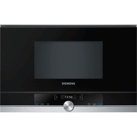 Siemens - bf634lgs1 - micro-ondes encastrable - 21l - 900w - inox