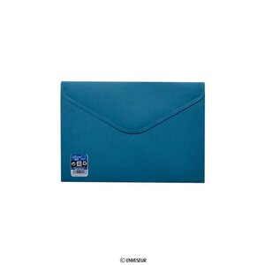 Lot de 20 enveloppes bleue avec fermeture velcro 180x250 mm vital colors v-lock