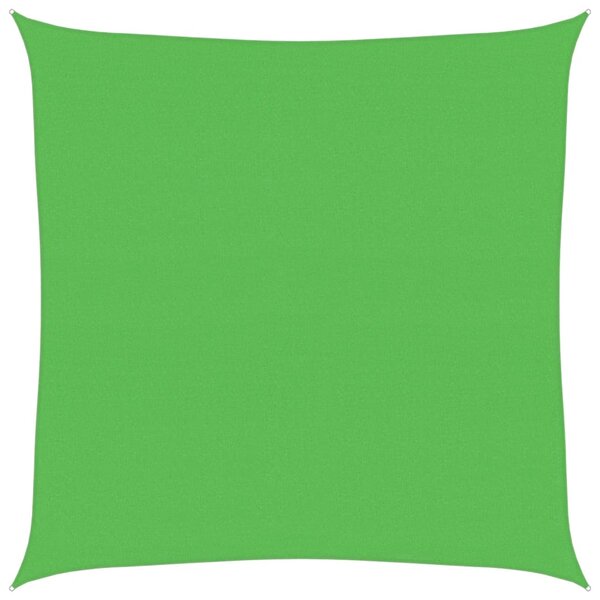 vidaXL Voile d'ombrage 160 g/m² Vert clair 4x4 m PEHD