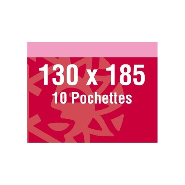 Pochettes noires 130 x 185 mm pour Mini feuilles Poste aérienne.
