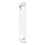 vidaXL Pieds de table basse en U 2 pièces Blanc 70 x (30-31) cm Acier