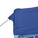 vidaXL Tente de fête Bleu 280 x 410 x 315 cm Tissu Oxford