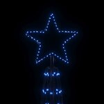 vidaXL Arbre de Noël cône 3000 LED Bleues 230x800 cm