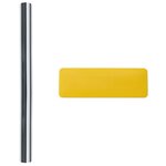 vidaXL Films solaires 5 Pièces effet réfléchissant statique argenté PVC