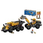 60494 Le camion-benne et la chargeuse frontale ® City