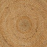 vidaXL Tapis de surface Naturel Ø 210 cm Jute