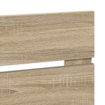 vidaXL Tête de lit Chêne Sonoma 75 cm Bois d'ingénierie