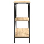 vidaXL Table console chêne sonoma 88 5x30x75 cm bois d'ingénierie