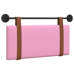 vidaXL Tête de lit suspendue Rose PU antique
