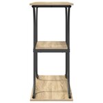 vidaXL Table console Chêne sonoma 101 x 35 x 80.5 cm Bois d'ingénierie