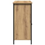 vidaXL Buffet Chêne artisanal 100 x 35 x 75 cm
