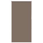 vidaXL Store enrouleur occultant café 80x130cm largeur du tissu 75 7cm