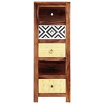vidaXL Armoire latérale 40x30x110 cm Bois solide