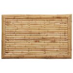 vidaXL Table basse Marron 70 x 40 x 36 cm Bambou