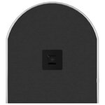 vidaXL Miroir mural Argenté 70x30 cm Ovale