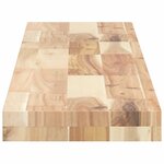 vidaXL Dessus de table 140x20x4 cm rectangulaire bois massif d'acacia