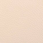 vidaXL Chaises à manger lot de 2 crème similicuir