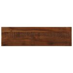 vidaXL Dessus de table 120x30x2 5cm rectangulaire bois massif récupéré