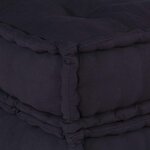 vidaXL Coussin 2 Pièces Anthracite 70 x 70 x 36 cm Polyester