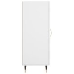 vidaXL Buffet blanc 34 5x34x90 cm bois d'ingénierie