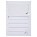 Paquet De 100 Chemises À Fenetre Forever - 22x31cm - Blanc - Exacompta