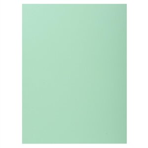 Paquet 100 chemises 1 rabat SUPER 160 - 24x32cm - Vert clair x 5 EXACOMPTA