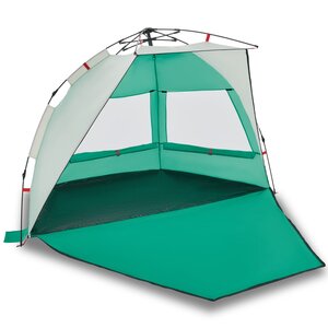 vidaXL Tente de plage 2 personnes libération rapide imperméable