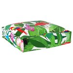 vidaXL Coussins Pallet pour assise 6 Pièces Tropical Jungle 40x40x8 cm en tissu Oxford.