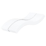 vidaXL Lit de jour avec matelas vert foncé 100x200 cm velours